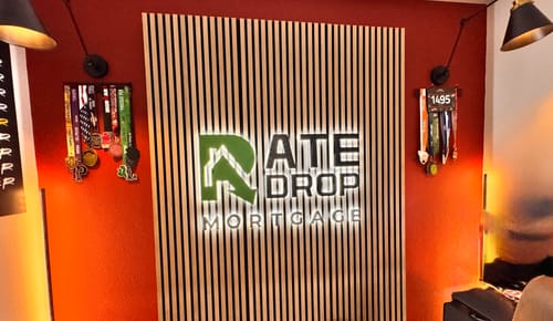 Customer photo review of Custom Acrylic Backlit Sign For Joe