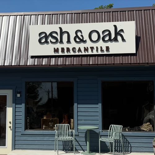 Customer photo review of Custom Metal Sign For Ashley