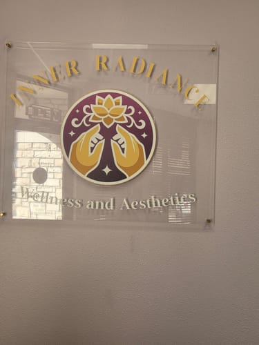 Customer photo review of Custom Acrylic Sign For Rachel
