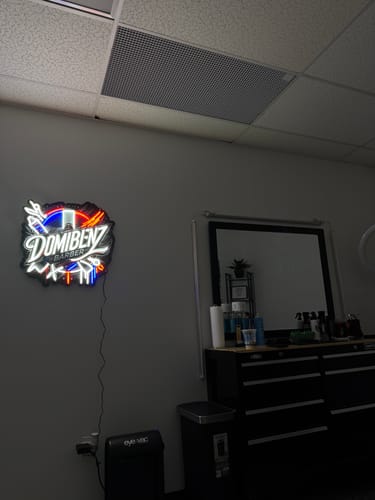 Customer photo review of Custom Neon Sign For Daniela