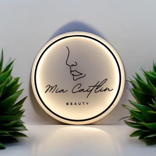 Customer photo review of ACRYLIC BACKLIT